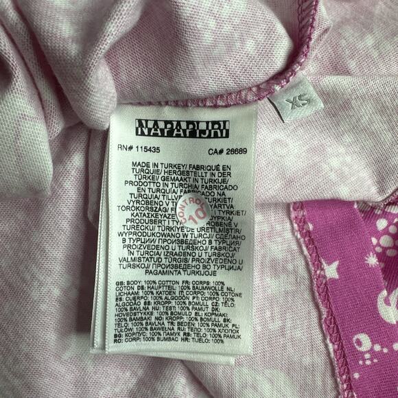 NWT Fiorucci X Napajiri Collaboration Cropped T Shirt Pink Angels Cotton XS - Picture 9 of 9